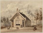 de bewaarschool Het Smalle Pad, voorloper van de Smallepadschool uit 1924
<br/>
beeldbank Stadsarchief, onbekend